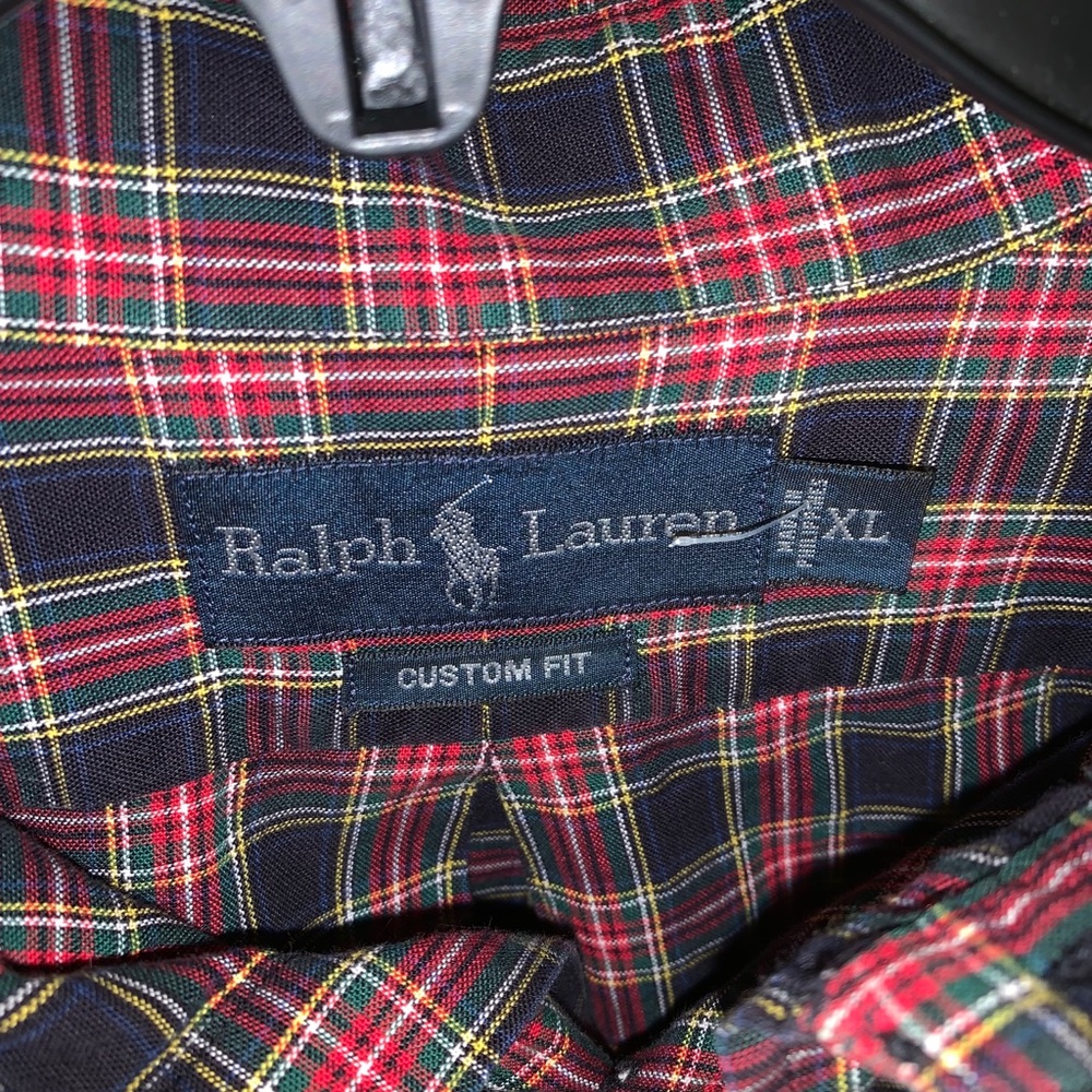 Multi color Ralph Lauren Polo shirt.